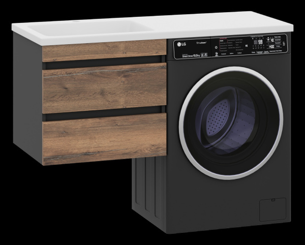 Тумба под стиральную машину Misty Коломбо 60   П-Кол06060-011П2Я